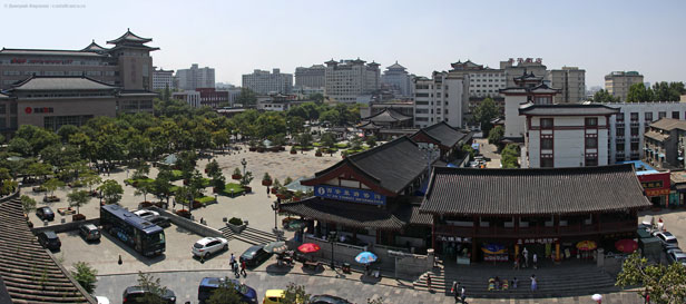 панорама Сианя. Xi'an panoram.